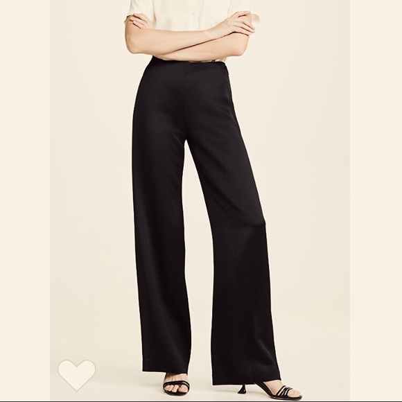 Theory Pants - Theory black wide leg pants